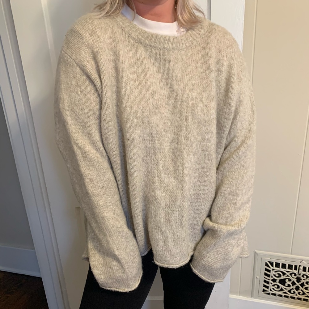 Zara oversized sweater